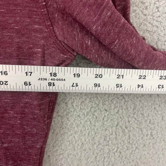 Sonoma Goods for Life Men's Size small Red Heathered Crew Neck Pullover Sweater - Picture 4 of 5